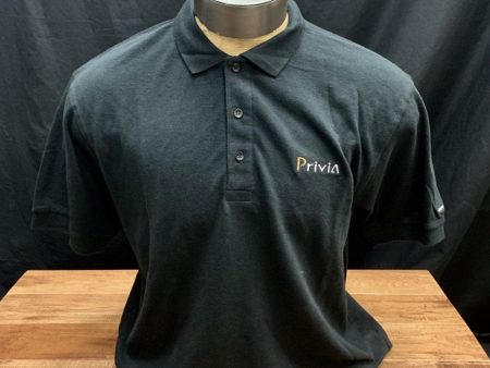 Casio Privia Black Polo Shirt Online now