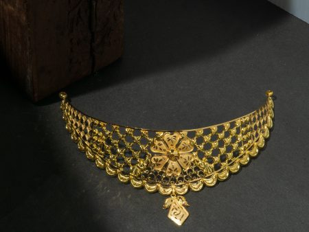 Gold Bridal Choker Necklace Online