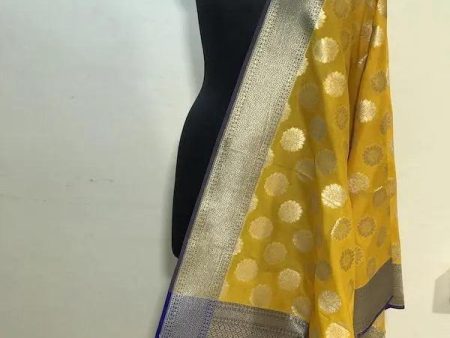 Banarasi Silk Handloom Dupatta (K12) For Cheap