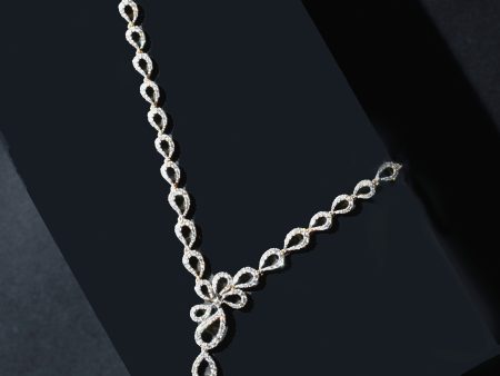 Diamond Contemporary Necklace for Women Supply