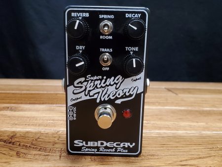 Subdecay Super Spring Theory Reverb Pedal - Store Demo Online now