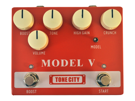 Tone City Model V Distortion Pedal Hot on Sale