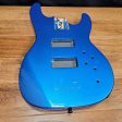 Jackson JS Series Concert Bass JS3 Body - Metallic Blue Cheap