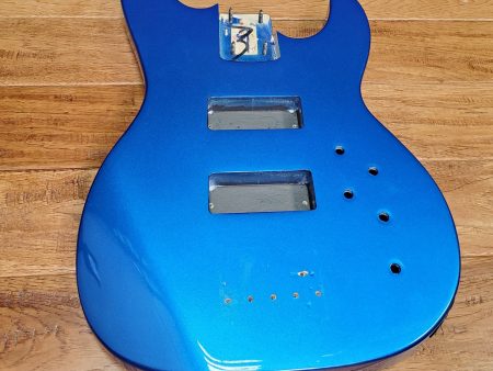 Jackson JS Series Concert Bass JS3 Body - Metallic Blue Cheap