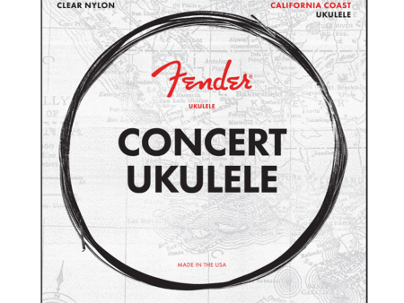 Fender California Coast Concert Ukulele Strings For Cheap