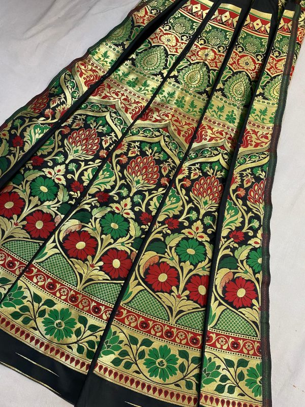 Banarasi Katan Silk Handloom LehengaVKJ05B11 Sale