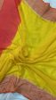 Yellow Pure Banarasi Khaddi Georgette Handloom  Saree - Rangkaat For Cheap