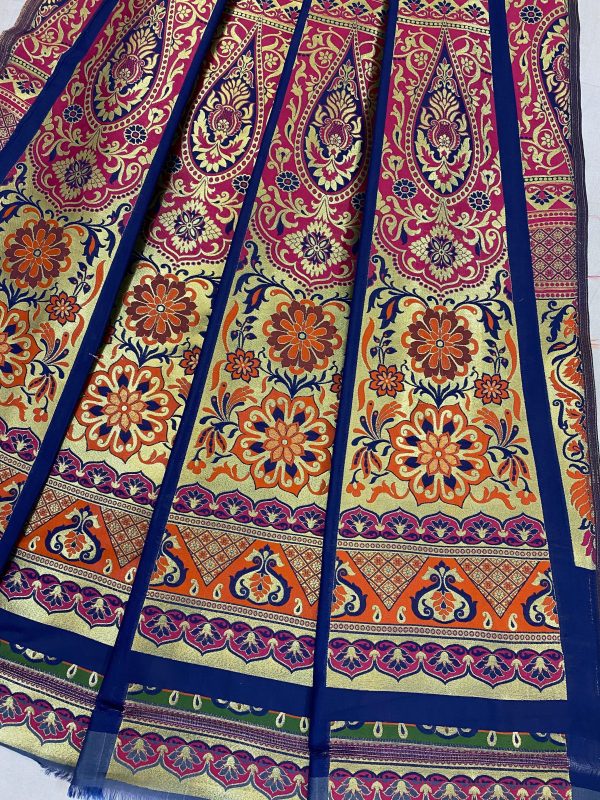 Banarasi Katan Silk Handloom LehengaVKJ05B1 Supply