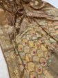 Warm Elegance: The Coffee Brown Banarasi Saree For Sale