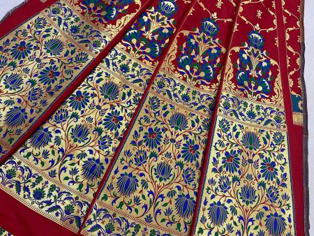 Banarasi Katan Silk Handloom LehengaVKJ05B4 For Cheap