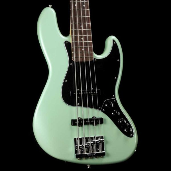 Fender Deluxe Active Jazz Bass V 5-String Surf Pearl Hot on Sale