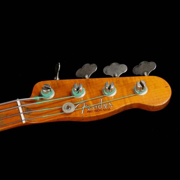 Fender Custom Shop 1951 Roasted Precision Bass Heavy Relic Electric Bass 2-Tone Sunburst Sale