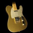 Used Fender Custom Shop 2017 Limited Edition Telecaster Closet Classic Electric Guitar HLE Gold on Sale