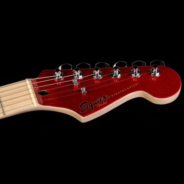 Squier Contemporary Stratocaster HH Dark Metallic Red Online Hot Sale