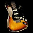 Used 2017 Fender Custom Shop Masterbuilt Dale Wilson 1963 Stratocaster Relic Electric Guitar 3-Tone Sunburst on Sale