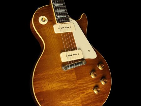 Gibson Custom Shop Music Zoo Exclusive Roasted Standard Historic 1954 Les Paul Reissue Electric Guitar Double Dirty Lemon Discount