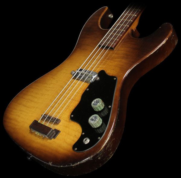 Used 1964 Kay K5930 Electric Bass Guitar Sunburst Sale