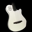 Used Godin Multiac Grand Concert Duet Ambiance Acoustic-Electric Guitar White on Sale