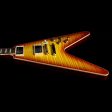 Used 2016 Gibson Custom Shop Flying V Standard Electric Guitar Washed Cherry Hot on Sale