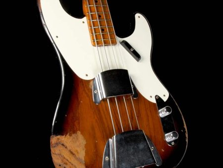 Fender Custom Shop 1951 Roasted Precision Bass Heavy Relic Electric Bass 2-Tone Sunburst Sale