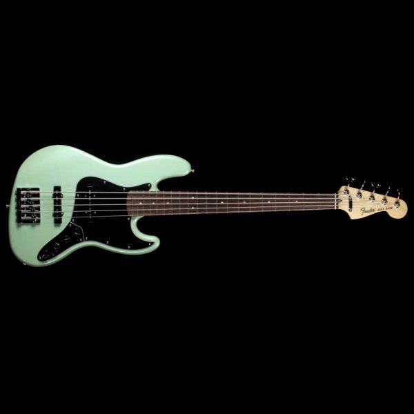 Fender Deluxe Active Jazz Bass V 5-String Surf Pearl Hot on Sale