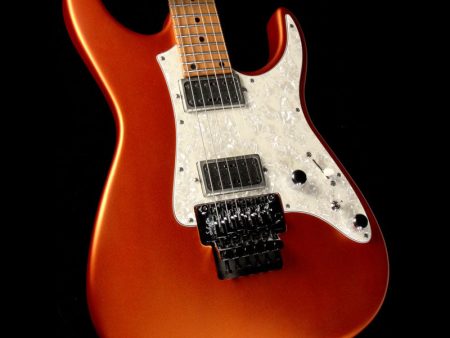 Used 2017 Tom Anderson Guardian Angel Player Electric Guitar Satin Orange Metallic Discount