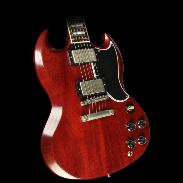 Gibson Custom Shop Music Zoo Exclusive Roasted SG Standard Electric Guitar Cherry Online now