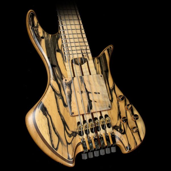 Used Daniel Fernandez Headless DF6 6-String Electric Bass Natural Pale Moon Ebony Top Online Sale