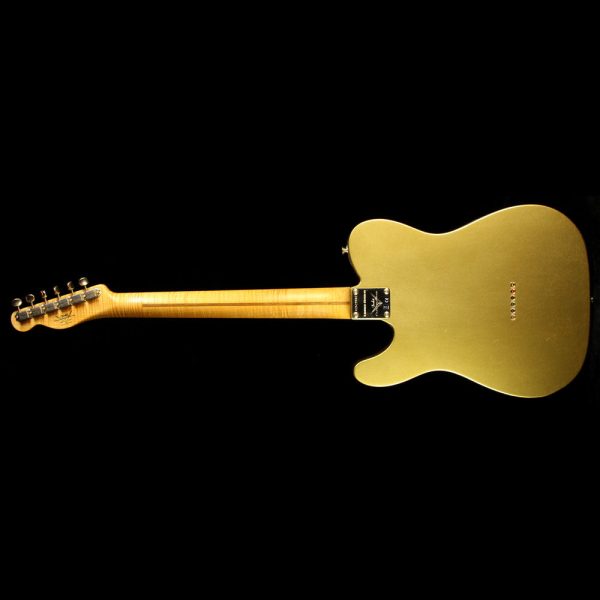 Used Fender Custom Shop 2017 Limited Edition Telecaster Closet Classic Electric Guitar HLE Gold on Sale