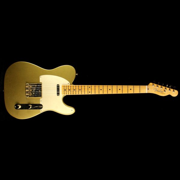 Used Fender Custom Shop 2017 Limited Edition Telecaster Closet Classic Electric Guitar HLE Gold on Sale